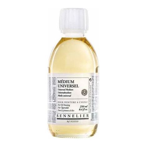 Medium universel transparent pour peinture à l'huile 250 ml