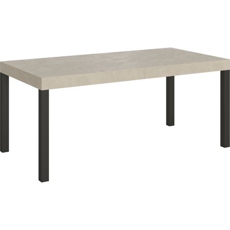 Tavolo Allungabile 180-284x90x77 cm Everyday Cashmere Gambe Antracite