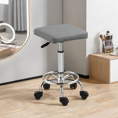 Tabouret réglable de 50 à 66 cm 34 x 34 x 66 cm (1/5)
