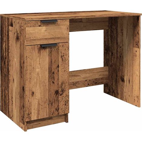 Maison Exclusive - Schreibtisch Altholz-Optik 100x50x75 cm Holzwe