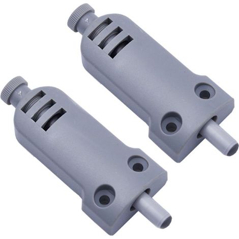 Magnetisches Druckknopf-Verriegelungsset für Schranktüren mit 2 Soft-Close-Dämpfern (1/4)