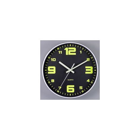 Horloge murale digitale lumineuse de 30cm, simple et à la mode, horloge silencieuse (1/4)