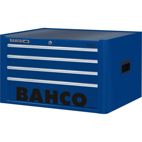 Bahco Classic Werkstattwagen-Aufsatz 26 mit 4 Schubladen, blau