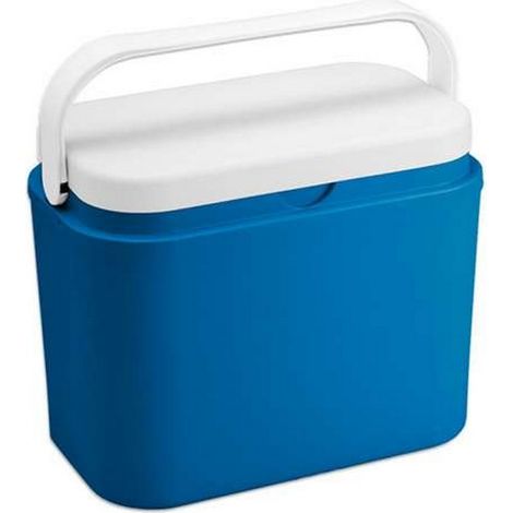 Camping-Kühlschrank 10 l, blaue Farbe, 31 x 20 x 26 cm, Atlantik