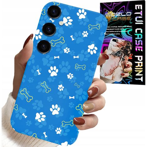Custodia per Samsung Galaxy A16 4/5G - motivi di zampe, ossa e cani da pattuglia per bambini (1/5)