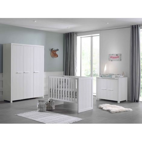 Ensemble de chambre de bébé Erik - Armoire à trois portes, (1/5)