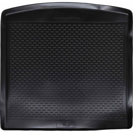 Trunk Mat Black suitable for SEAT TARRACO 2019- Rubber vidaXL