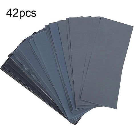 42-teiliges Schleifpapier-Set (Körnung 120-3000)