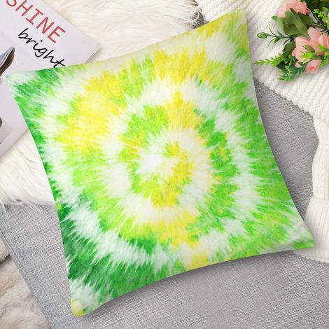 Housse de coussin tie-dye marbré, chic (1/5)