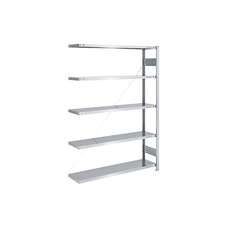 eurokraft pro  Scaffale lungo a innesto  zincato  altezza 2000