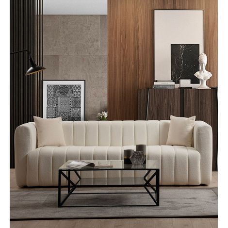 3-Sitzer-Sofa Royal Cream