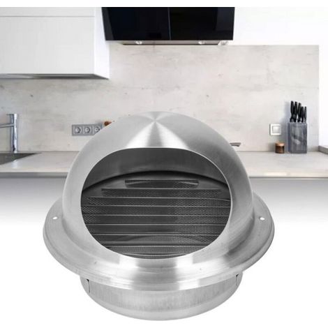 Évent 160mm Inox, Sortie Ventilation Ronde, Pour Cuisine, Réutilisable (1/5)