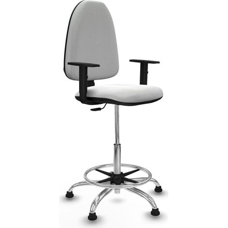 Piqueras et Crespo Bürostuhl B1D05RT Weiß Hoch