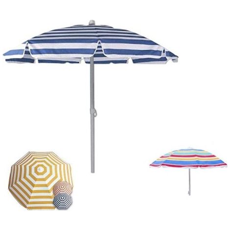 Trade Shop - Umbrella Sea Protection Uv Parasol 180cm Terrace Beach Vacation Sun -