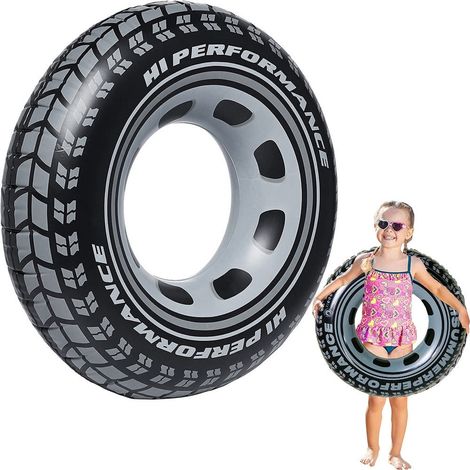 Bouée gonflable, 50 cm, pour enfants, accessoire flottant destiné aux jeux aquatiques récréatifs.-AquaForge (1/5)