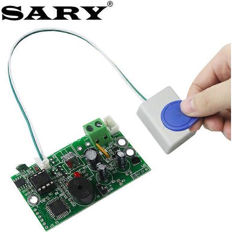 Carte de commande de verrouillage électronique RFID, contrôleur de carte de proximité 125 kHz, système de contrôle d'accès de verrouillage électronique EMID4100 (1/5)