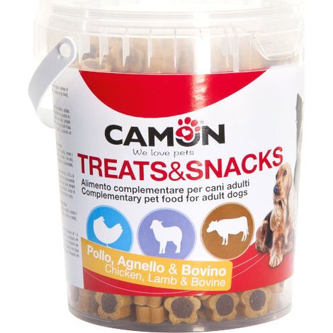 Camon Dog Snack Box Stelle con Cervo AE056 - Confezione 500 Gr - Snack