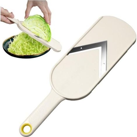 Râpe À Choux - Râpe De Cuisine En Acier Inoxydable, Gadget De Cuisine Essentiel Hachoir Pour Légumes Comme Choux, Laitue, Oignon (1/5)