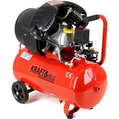 Compresseur d'huile 3 kW 50 L Kraft&Dele