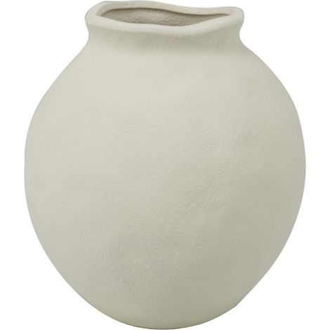 Signes Grimalt Jarrón Decoracion Jarron L Jarrones Y Portavelas Blanco 19x20x21cm 34536