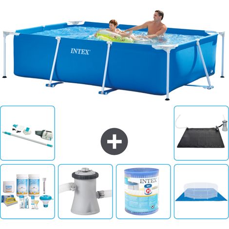 Intex Piscina con struttura Rettangolare - 260x160x65 cm - 7-pezzi  S30122 (1/5)