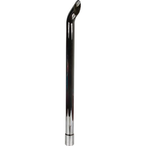 Tubo de escape de cromo 64 mm UNIVERSAL EX960002 (1/2)