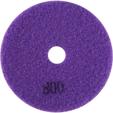 Tampon polissage 100mm 4 pouces – 800 – granit / marbre – disque meulage (1/3)