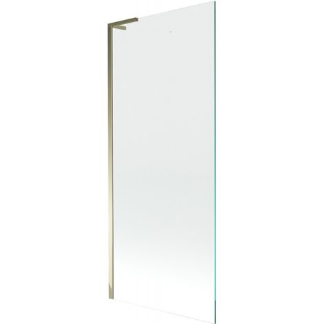 Paroi de baignoire 1 volet Mexen Next L 80 x 150 cm, transparent, doré - 895-080-000-03-00-50 (1/5)
