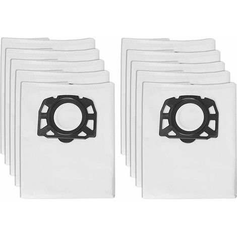 Pack De 10 Bolsas Para Aspirador Karcher Wd4 Wd5 Wd6 Mv4 Mv5 Mv6 (1/5)