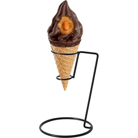 Lot de 10 Générique Support De Cornet De Crème Glacée, Support De Crème Glacée, Support De Cupcakes pour La Fête, Porte-Glace en Fer
