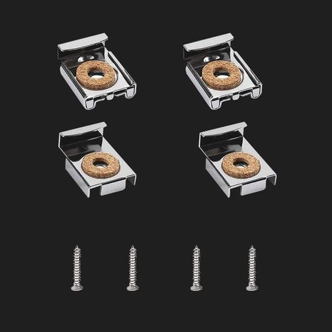 Glass Shelf Bracket,Round Mirror Clamps,Mirror Clips Glass Clamp,Bathroom Mirror Glass Clamps Zinc Alloy Wall Round Brackets,Alloy Bracket Clamp (1/5)