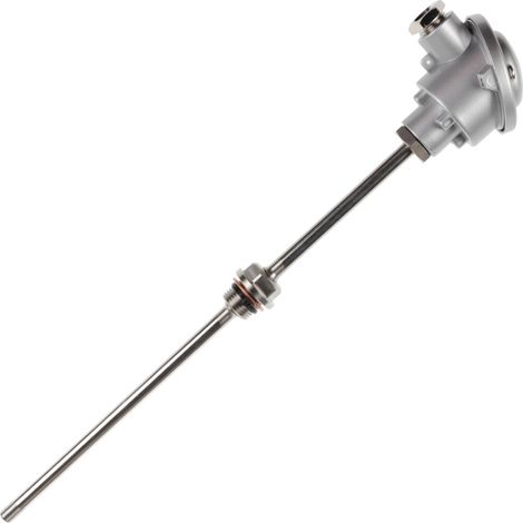 Temperaturfühler PT100 DIN 60751 Kl.B Bereich -50-400Cel, mit Messgeber - 691161 von Weishaupt