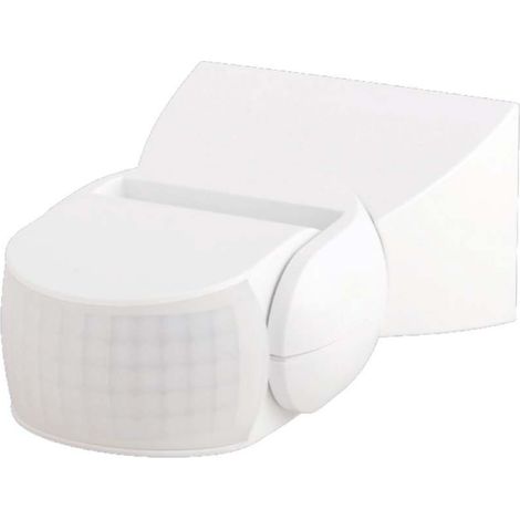 Sensor de movimiento infrarrojo V-TAC 180° 300W, montaje en pared, blanco, IP65