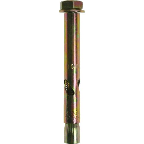 Jcp Fixings Sleeve Anchors Hexagon Bolt Zyp - 10mm/M8 x 45 (1/2)