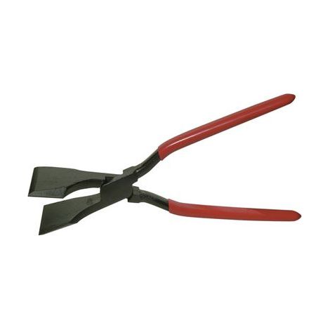 Bessey – Pince à border d'angle 60 mm – Acier forgé haute résistance – Mâchoires trempées pour pliage précis – Poignée ergonomique antidérapante