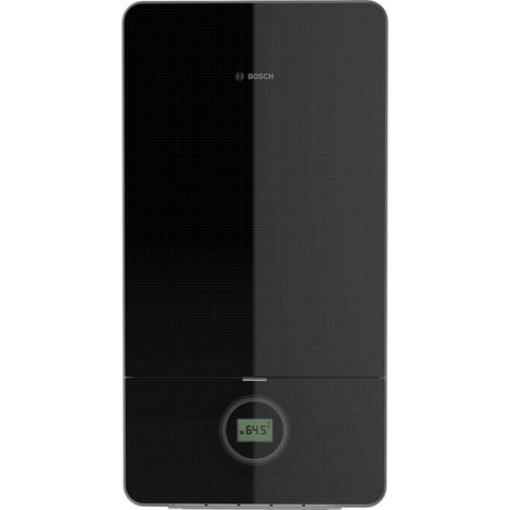 Caldaia a Condensazione Junkers Bosch CONDENS 7000i W Nera GC7000IW 28 kW Metano/Gpl Completa di Kit Scarico Fumi