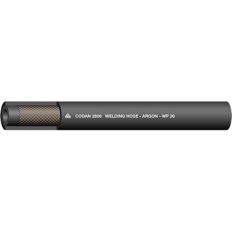 Tuyau Noir RS PRO, diamètre interne: 5mm, longueur 25m, pour Argon ( Prix pour 1 )