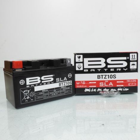 SLA-BS-Batterie für Yamaha 500 T-Max ABS SV 2011 YTZ10S / 12 V 9