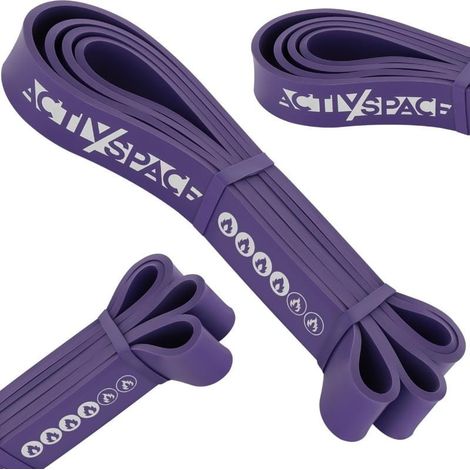 Gummiband für Klimmzugübungen – Latex-Powerband, Lila