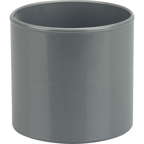 Wavin D110 manicotto PVC grigio doppio femmina 11,7 cm