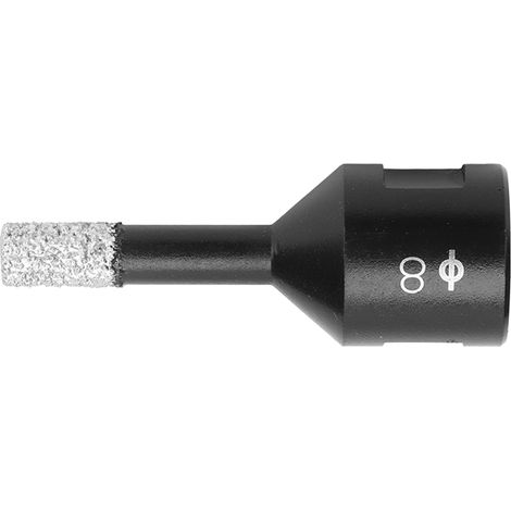 Perceuse cloche marbre 8mm, coupe rapide grande vitesse, évacuation optimisée, outil de forage économique et efficace. (1/5)