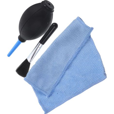Souffleur de Poussière en Silicone avec Brosse Douce pour Appareil Photo, Écran LCD et Clavier, Nettoyage sans Rayure, Accessoire Léger et Pratique Plusieurs Styles (1/5)
