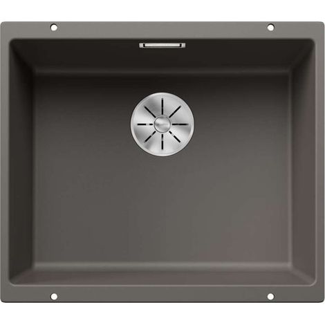 Blanco Subline 500 - Silgranitspüle, 53x46 cm, InFino, grau 527353 (1/3)