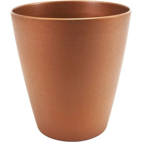 Pot AGATHA Ø30cm - Dim. 30,4 x 32,8 cm - Volume 15L - Couleur cuivre - EDA