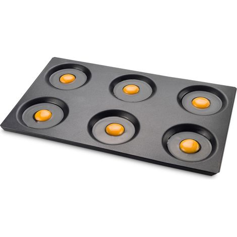 Plaque Aluminium Anti-Adhésive Multi-Unitées GN 1/1 - Pujadas