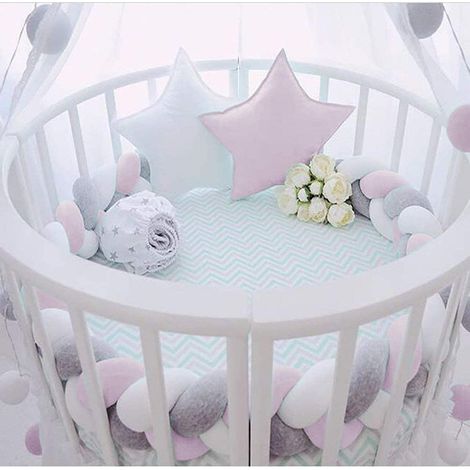 Tour de lit tressé 3M pour bébé (1/5)