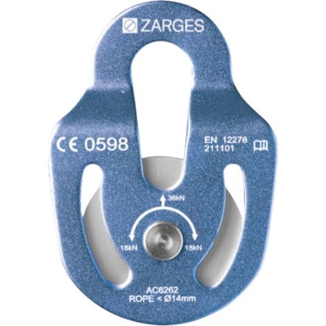 Zarges Fall Protection Seilrolle für 4,8mm Seil zu Exhelon
