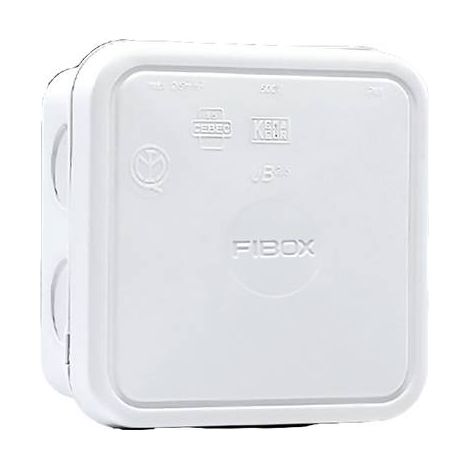FIBOX 8600671 BOÎTE DE DÉRIVATION (L X L X H) 90 X 90 X 49 MM BLANC IP65 1 PC(S)