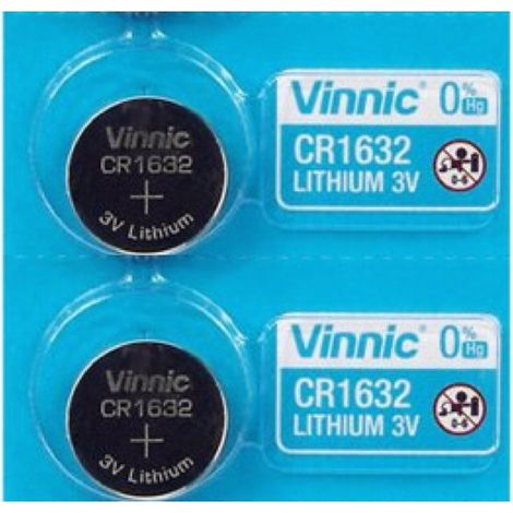 .2 piles CR1632 Vinnic.