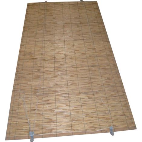 arella da esterno con carrucola in bambu eurogarden 90x180 cm
